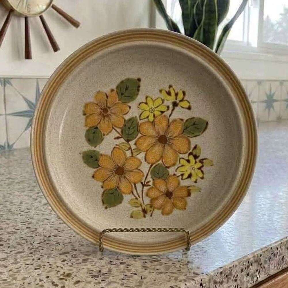 Yamaka Stoneware Japan Kiln Craft Peko ST-6040 12 Inch Dinner Plate Mint